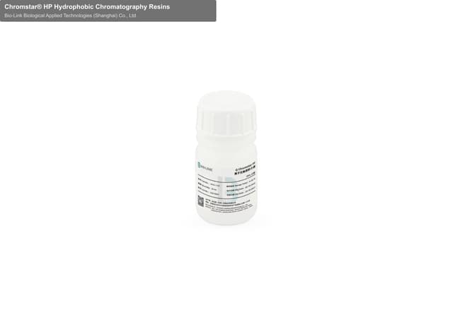 Chromstar® HP Hydrophobic Chromatography Resins