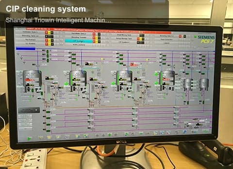 CIP cleaning system