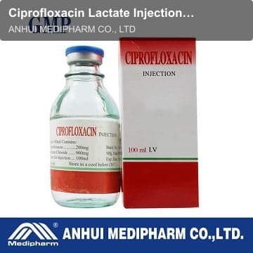 Ciprofloxacin Lactate Injection 200mg/100ml