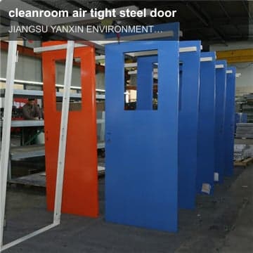 cleanroom air tight steel door