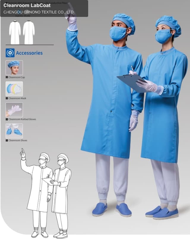 Cleanroom LabCoat