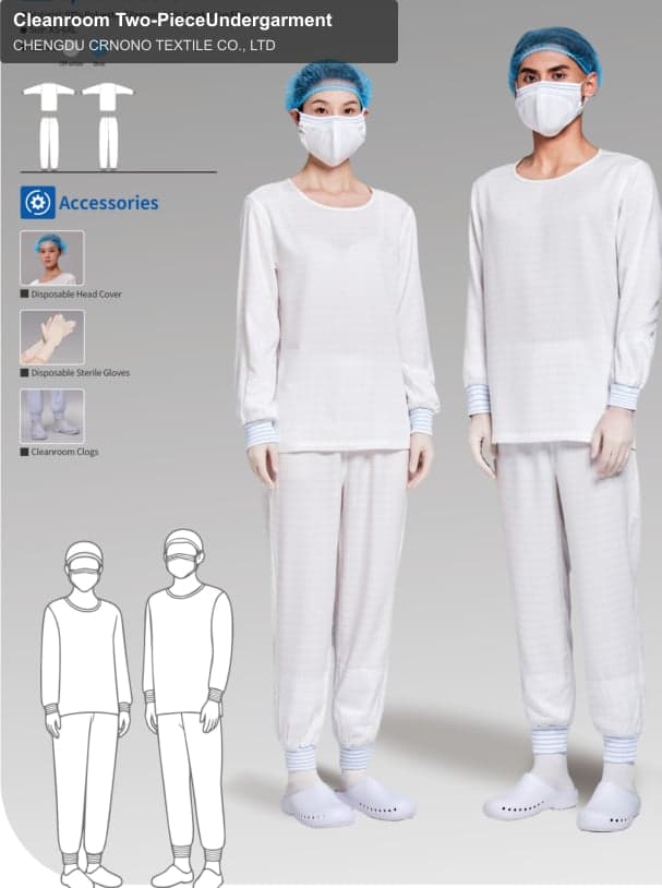 Cleanroom Two-PieceUndergarment