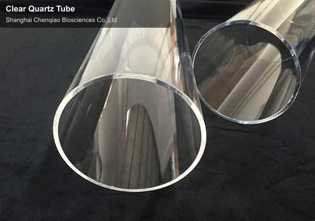 Clear Quartz Tube