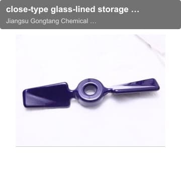 close-type glass-lined storage tank