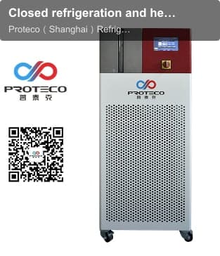Closed refrigeration and heating circulation device