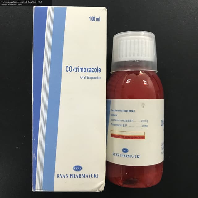 Co-trimoxazole suspension,240mg/5ml-100ml
