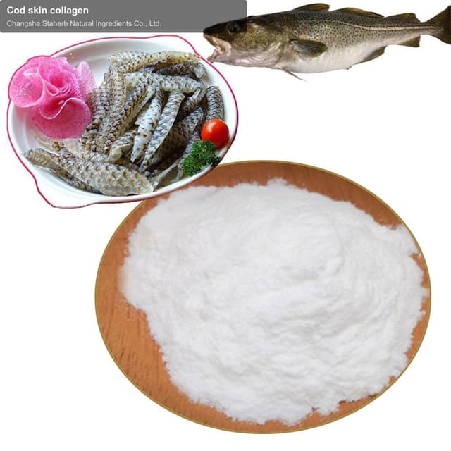 Cod skin collagen