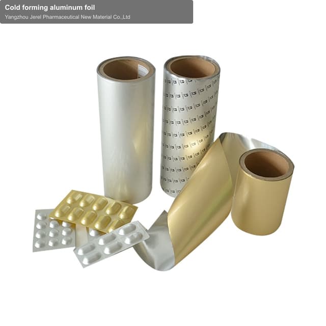 Cold forming aluminum foil