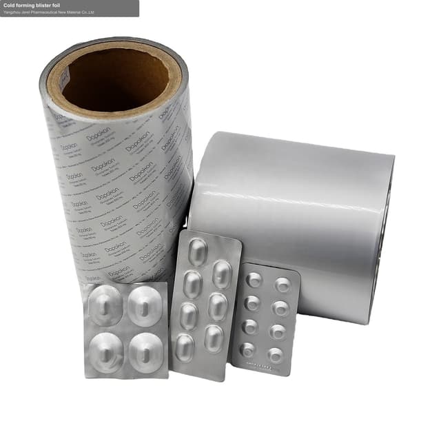 Cold forming blister foil