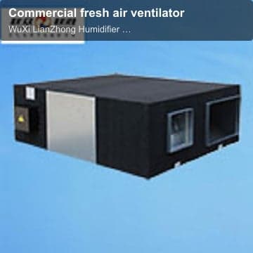 Commercial fresh air ventilator