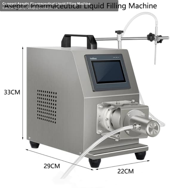 Compact Aseptic Pharmaceutical Liquid Filling Machine