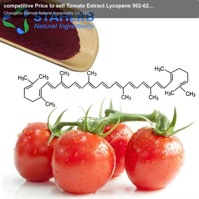 competitive Price to sell Tomato Extract Lycopene 502-62-8