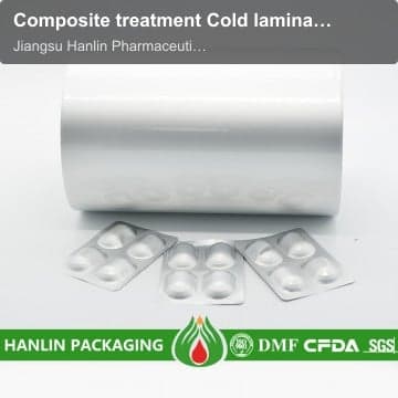 Composite treatment Cold lamination alu alu foil roll