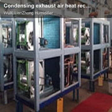 Condensing exhaust air heat recovery air conditioner