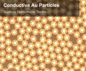 Conductive Au Particles