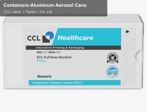 Containers-Aluminum Aerosol Cans
