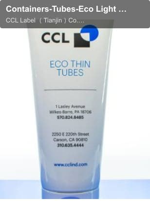 Containers-Tubes-Eco Light Cap Tubes