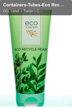Containers-Tubes-Eco Recycle Ready