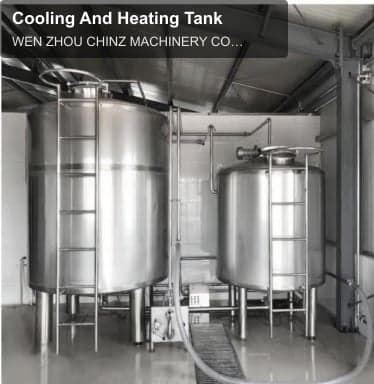 Cooling And Heating Tank