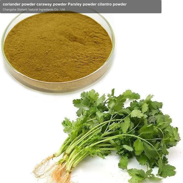 coriander powder caraway powder Parsley powder cilantro powder