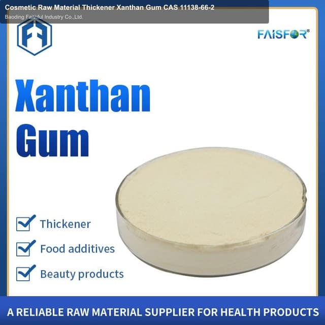 Cosmetic Raw Material Thickener Xanthan Gum CAS 11138-66-2