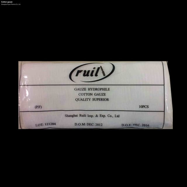 Cotton gauze