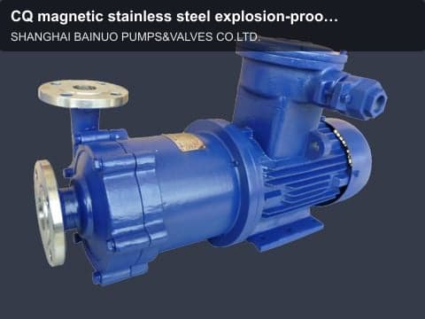 CQ magnetic stainless steel explosion-proof pumps
