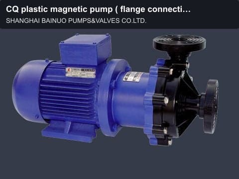 CQ plastic magnetic pump ( flange connection )