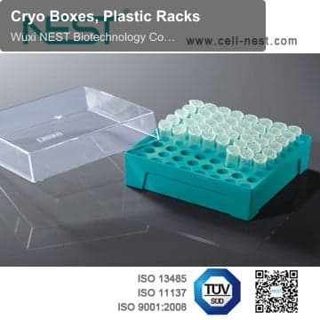 Cryo Boxes, Plastic Racks