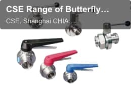 CSE Range of Butterfly Valve