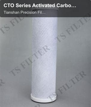 CTO Series Activated Carbon Block Filter