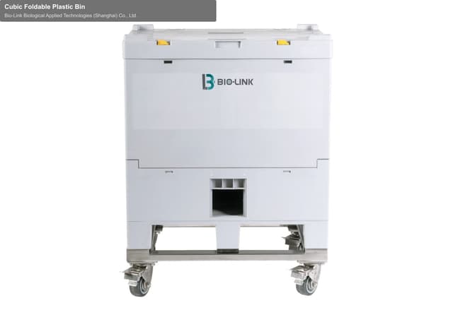 Cubic Foldable Plastic Bin