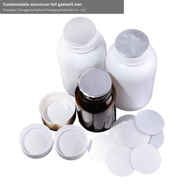 Customizable aluminum foil gasket/Liner