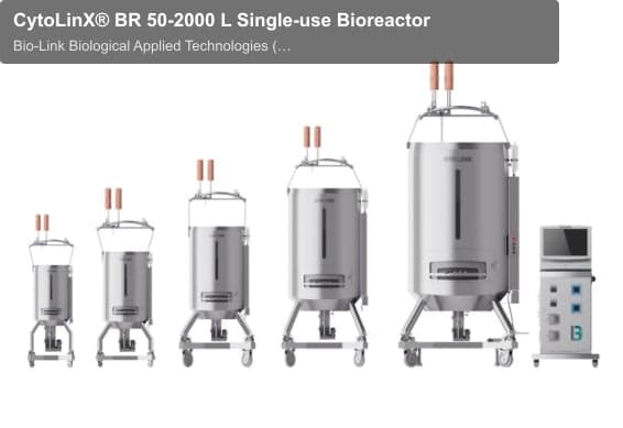 CytoLinX® BR 50-2000 L Single-use Bioreactor