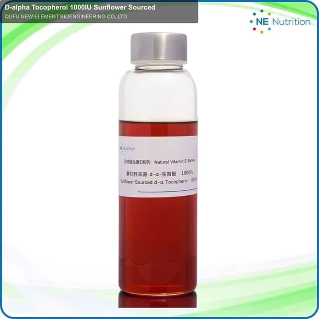 D-alpha Tocopherol 1000IU Sunflower Sourced