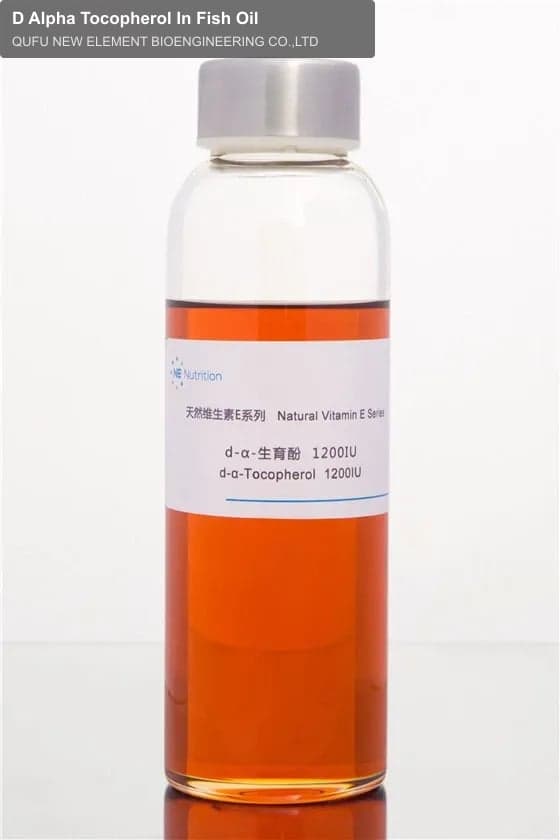 D Alpha Tocopherol In Fish Oil