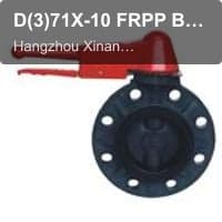 D(3)71X-10 FRPP Butterfly valve