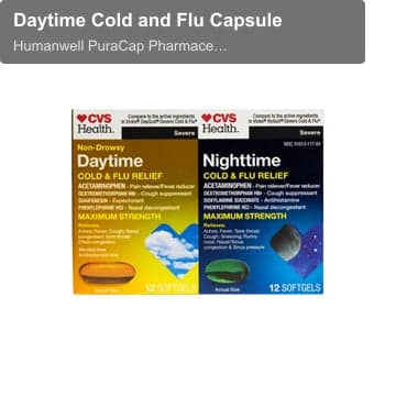 Daytime Cold and Flu Capsule