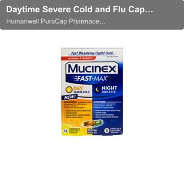 Daytime Severe Cold and Flu Capsule