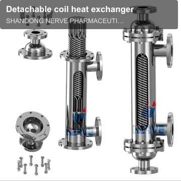 Detachable coil heat exchanger