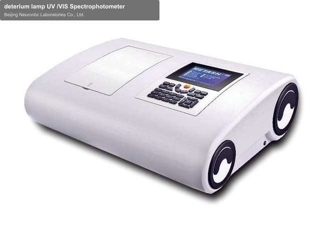 deterium lamp UV /VIS Spectrophotometer