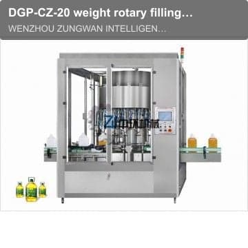 DGP-CZ-20 weight rotary filling machine