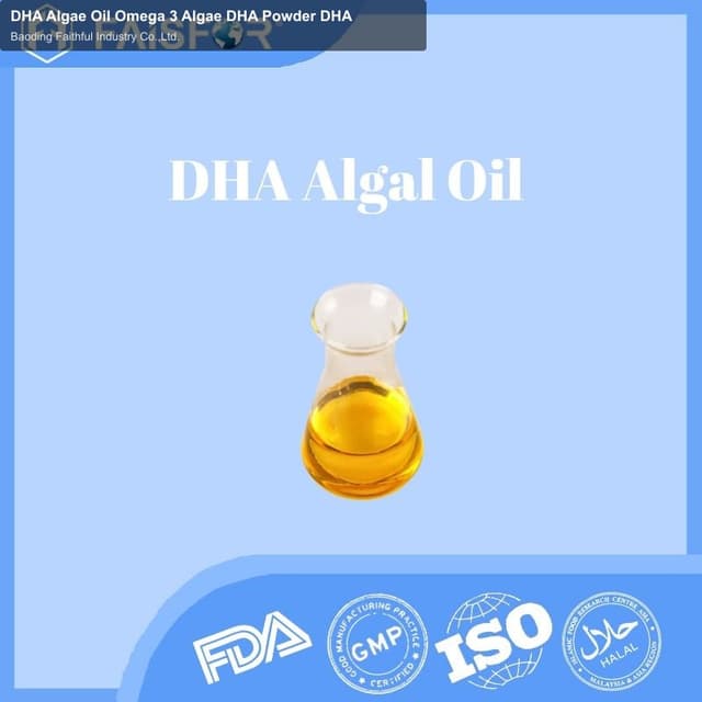 DHA Algae Oil Omega 3 Algae DHA Powder DHA