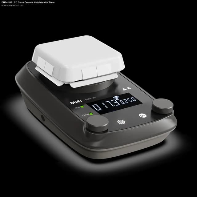 DHP4-550 LCD Glass Ceramic Hotplate with Timer