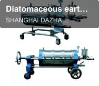 Diatomaceous earth filter