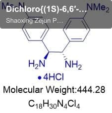 Dichloro{(1S)-6,6′-dimethoxy-2,2′-diyl]bis[diphenylphosphino]-1,1′-biphenyl}[(2S)-1,1-bis(4-methoxyp