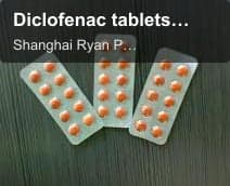 Diclofenac tablets, 25mg