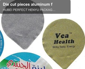 Die cut pieces aluminum f