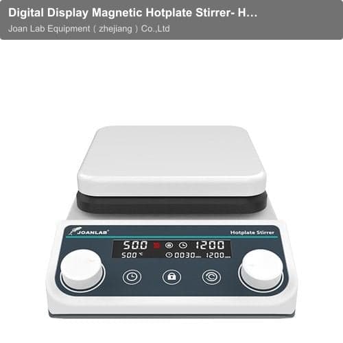 Digital Display Magnetic Hotplate Stirrer- HS8pro