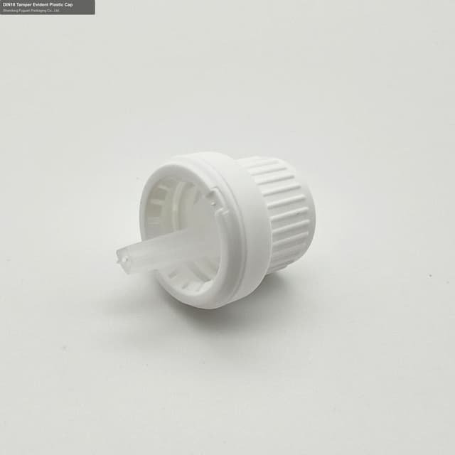 DIN18 Tamper Evident Plastic Cap